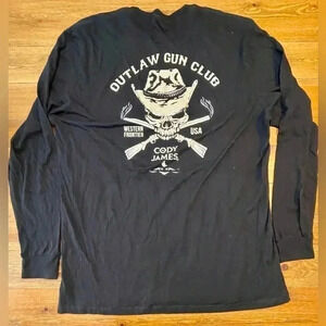 Cody James | Outlaw Country | Long Sleeve T-Shirt | XL